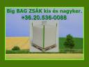 Jumbó zsák,  1 m3 zsák BIG BAG 30. 329 - 4850 OLCSÓ bigbag zsák,  használt big-bag eladó