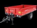 Metal-Fach single axle trailers: 1,5 t; 2,5 t; 3,8 t