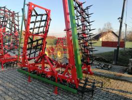 Fogas borona új, 7,7 m hyd, 65 kg levéllel