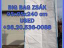 Big bag zsák eladó,  használt 20 / 536 - 0088 olcsó bigbeg,  jumbó zsák szállítással kapható
