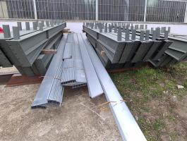 8x18x4m, 150nm-es csarnok, csarnokváz eladó