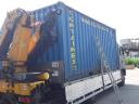 Cranes, transport by crane! Storage container for sale, rent