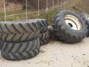 New Holland Komplett kerekek 600/65R28, 710/70R38,