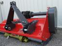 Stalk ripper, stalk crusher, mulcher, horizontal axis crusher also with openable housing