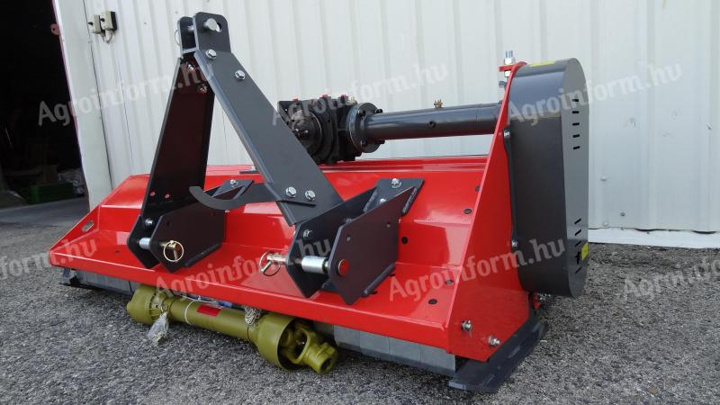 Stalk ripper, stalk crusher, mulcher, horizontal axis crusher also with openable housing