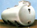 Spray water/irrigation water storage 36 m³ horizontal cylindrical aluminium tank FOR SALE