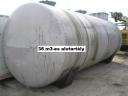 Spray water/irrigation water storage 36 m³ horizontal cylindrical aluminium tank FOR SALE