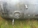 Spray water/irrigation water storage 36 m³ horizontal cylindrical aluminium tank FOR SALE