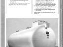 Spray water/irrigation water storage 36 m³ horizontal cylindrical aluminium tank FOR SALE