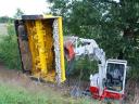 Forestry shredder, brush cutter, mulcher for earthmoving machines - Rabaud Xylor