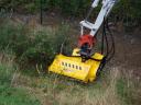 Forestry shredder, brush cutter, mulcher for earthmoving machines - Rabaud Xylor