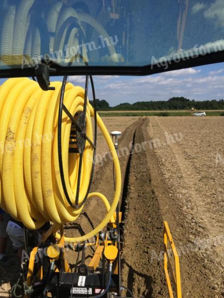 AKCIA! AFT 100, 140 CM PRACOVNÁ HĹBKA ODVODŇOVACÍ VRSTVA, OTVÁRAČ REŤAZOVÝCH ZÁKOP