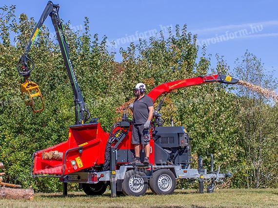 UFKES GREENTEC CHEETAH 30-80 drobilec vej, drobilec vej, drobilec lesa