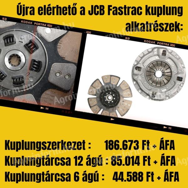 JCB Fastrac sklopka in disk sklopke