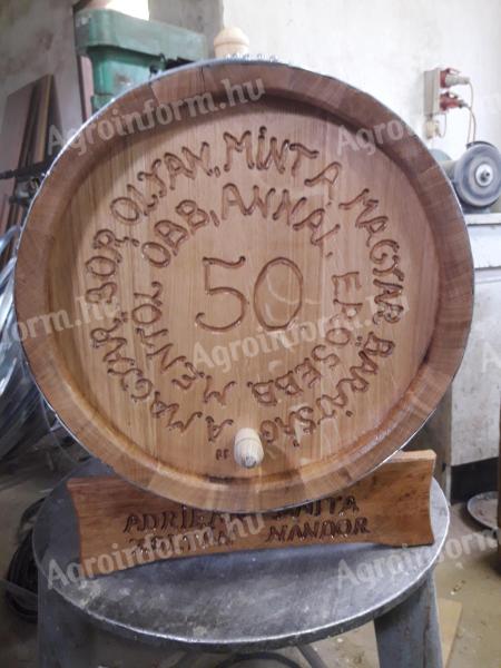 Mulberry, oak brandy and wine barrels