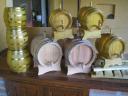 Mulberry, oak brandy and wine barrels