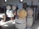 Mulberry, oak brandy and wine barrels