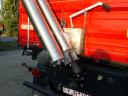 Stainless steel fertiliser storage and seed filling auger