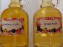 Unfiltered apple cider vinegar, rosehip vinegar, quince vinegar and rosehip vinegar for sale