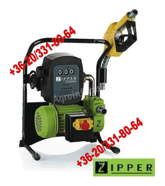 Üzemanyag szivattyú 2400L /óra 600w Gázolaj Fűtőolaj * Zipper ZI-DOP600 * mérőórás átfejtő