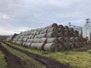 Round baled hay for sale