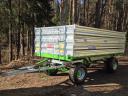 CYNKOMET T-149-14T two-axle trailer with 3 sides tilting