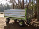 CYNKOMET T-149-14T two-axle trailer with 3 sides tilting