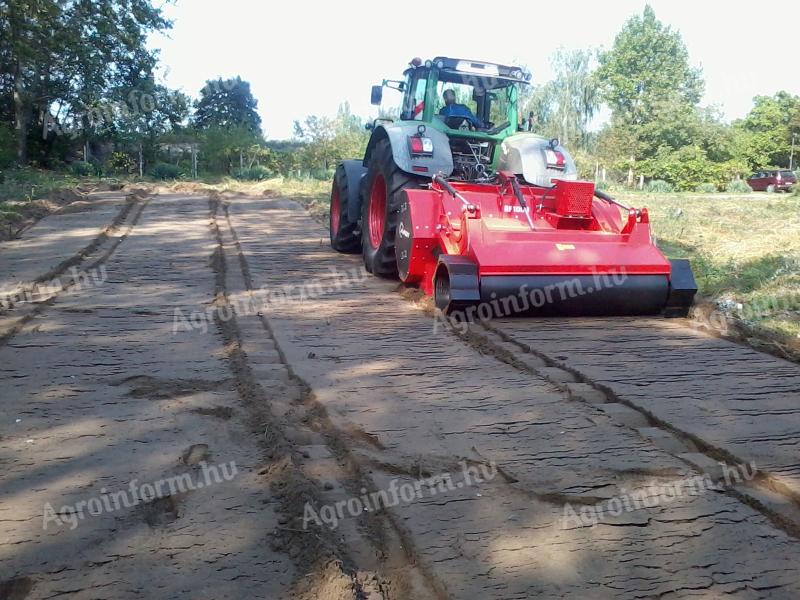 Drtič pařezů, drtič kořenů, hloubkový drtič, stabilizátor půdy, drtič půdy, rotační drtič, rekultivátor