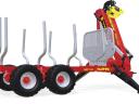 Tajfun forestry skid steer with DOT 50 crane, 11 and 14 ton versions