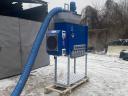 Feed conveyor (without shaft) auger, grain conveyor (flexible screw) auger