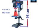 Stacionární vrtačka, sloupová vrtačka, laserová, 95 cm, 440-2600 ot/min, SCHEPPACH DP18 / DP19 VARIO