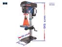Stacionární vrtačka, sloupová vrtačka, laserová, 95 cm, 440-2600 ot/min, SCHEPPACH DP18 / DP19 VARIO