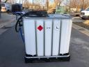 1000 literes IBC MECLUBE 12V 45 liter/ perces kimérővel