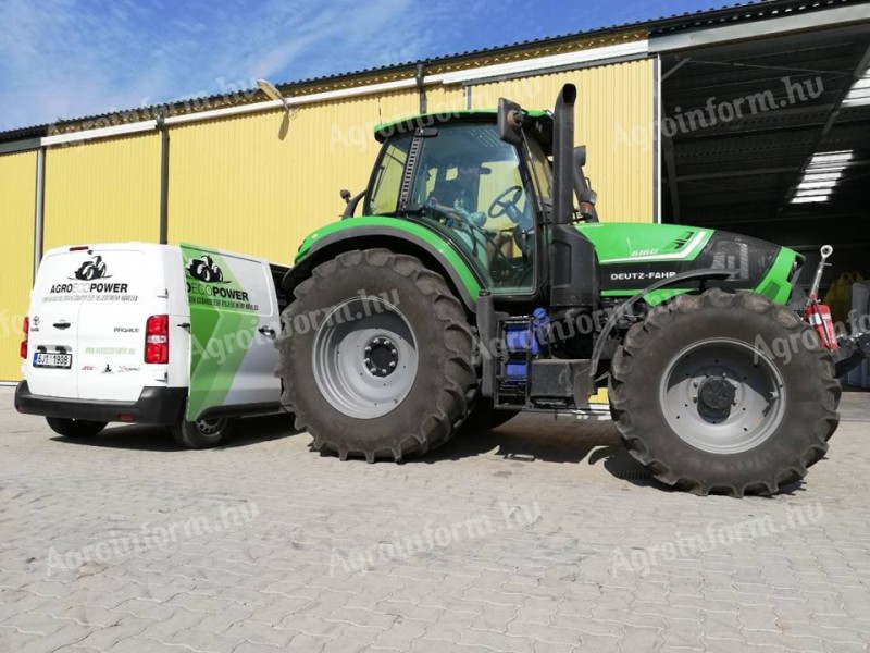 Deutz Fahr Traktorok motorteljesítmény optimalizálása