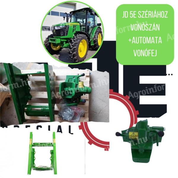 Automatic tractor tow bar for John Deere 5E series