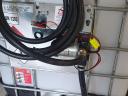 IBC gas oil tank + 12V diesel pump with metering