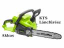 KTS láncfűrész akkumulátoros . Stihl fűrész tipusú ágvágó láncfűrészes