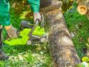 KTS láncfűrész akkumulátoros . Stihl fűrész tipusú ágvágó láncfűrészes
