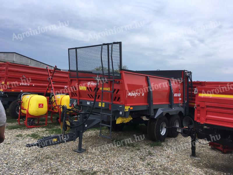 Metal-Fach N 267 8t organic fertilizer spreader at the BEST PRICE