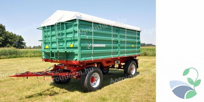 FARMTECH ZDK-1800 and 1500 MGI 3 OLD. BILL. two-axle trailer Kc-Békés Kft.