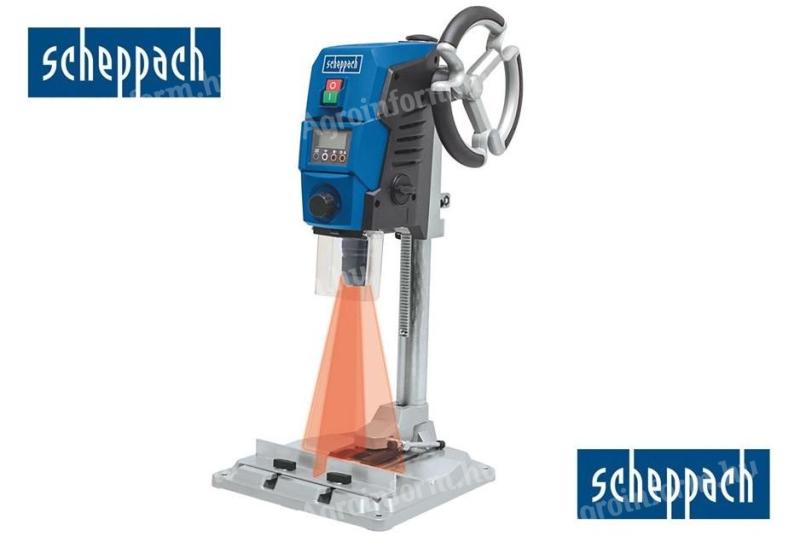 Desktop column precision drill 710W - with Scheppach DP40 or DP50 laser centering