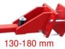 Sada prstových cívek K.U.L.T pro 25 cm cívky, pro systém zámkových sekcí 130-180 mm