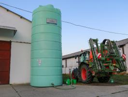 28 000 literes folyékony műtrágya tárolótartály, Kingspan AgriMaster
