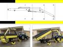 2-in-1 self-loading trailer; flatbed trailer