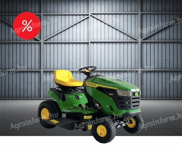 John Deere X107 Rasentraktor – NEU – 2 Jahre GARANTIE – VERKAUFSPREIS