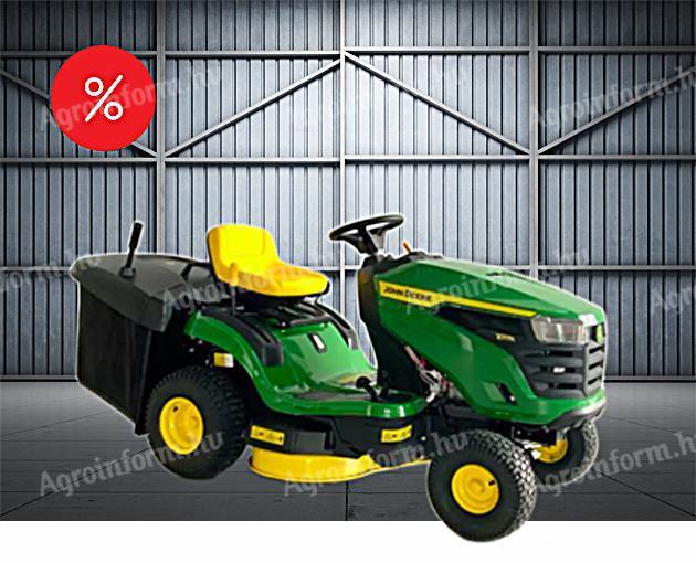 Tractor de gazon John Deere X117R - NOU - 2 ani GARANȚIE - PREȚ SPECIAL