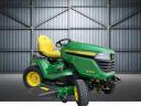 Traktor ogrodowy John Deere X584 + kosiarka 122 cm - NOWY - 2 lata GWARANCJI - SPECJALNA CENA