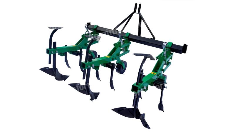 New 3-piece semi-mounted small cultivator tractor from stock