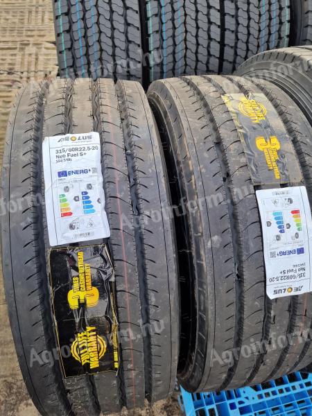 315/60R22,  5 AEOLUS FRONT ÚJ GUMI 3 ÉV GARANCIÁVAL