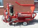 BARGAM FP-60 small round bale wrapper with counter and side pick-up fork/automatic stop